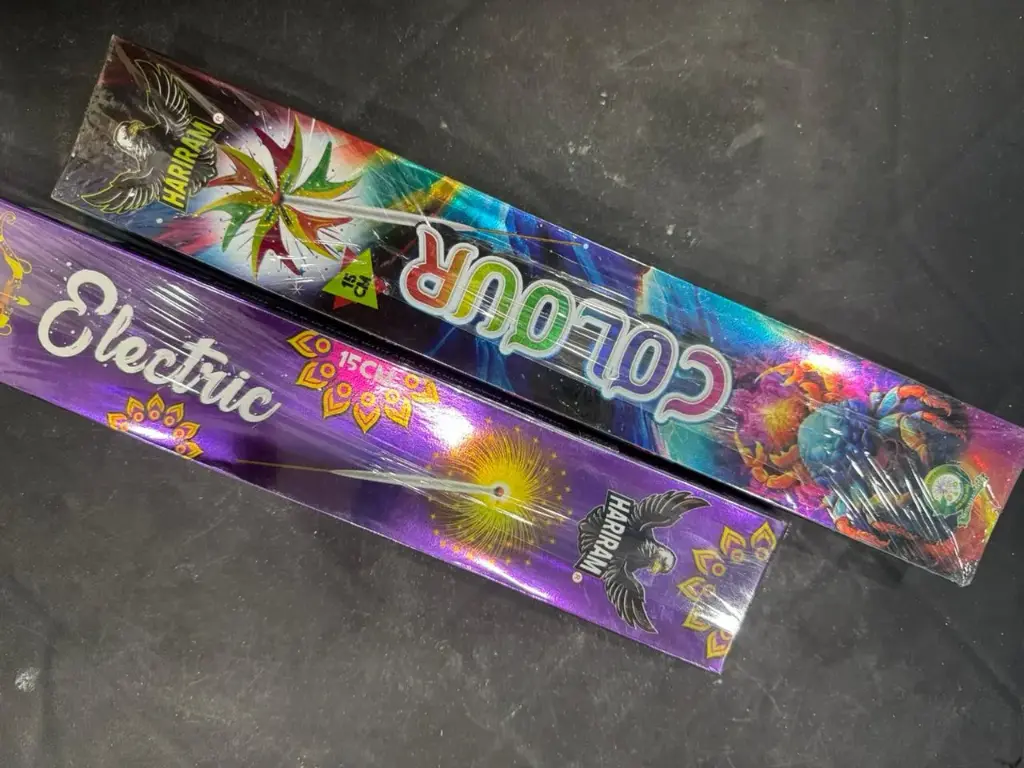 15cm colourful sparkle